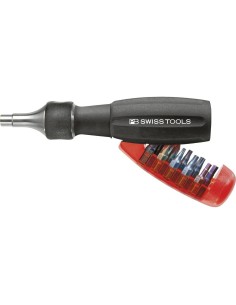 Dep. portapuntas largo 10pieza con carraca PB Swiss Tools