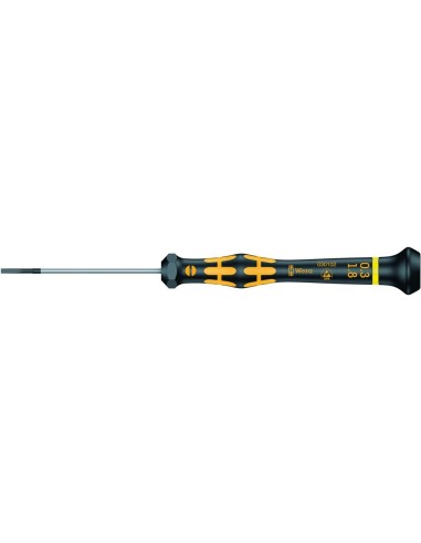 Destornillador de electrónica ESD plano 1,8x0,3x60mm Wera