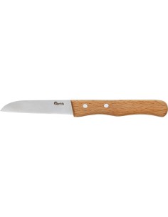 Cuchillo desbarbar con mango madera 175mm FORTIS
