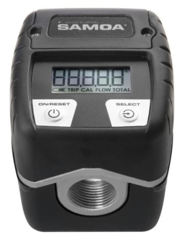 CONTADOR DIGITAL ALTO CAUDAL DE LÍNEA C70, 3/4, 80 L/MIN, ALUMINIO