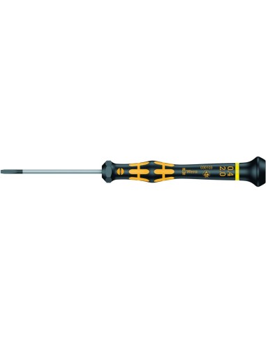 Destornillador de electrónica ESD plano 2x0,4x60mm Wera