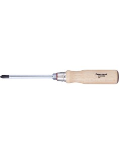Destornillador con mango madera PH3x150mm