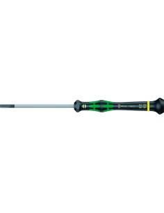 Destornillador plano de electrónica 3,5x0,6x80mm Wera