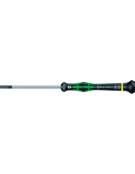 Destornillador plano de electrónica 4x0,8x80mm Wera