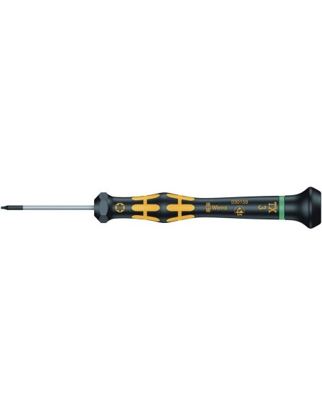 Destornillador antiestat de electrónica T3x40mm Wera