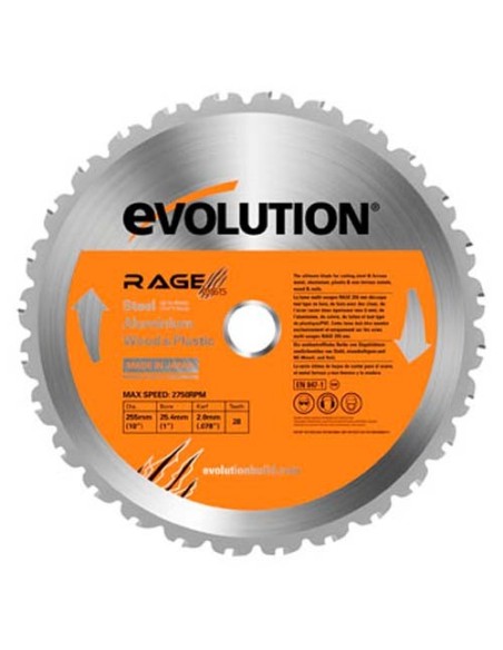 Disco Multifunción para Ingletadora 255 mm