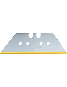 Hoja trapezoidal TiN 0,65mm paquete c/ 10 u. LUTZ BLADES