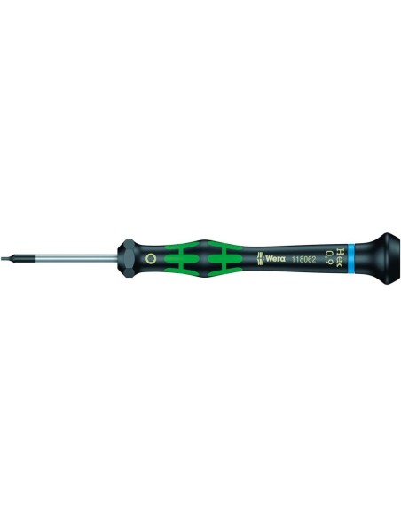 Destornillador de electrónica hembra hex 0,9mm Wera
