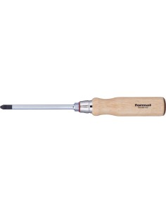 Destornillador con mango madera PZ3x150mm