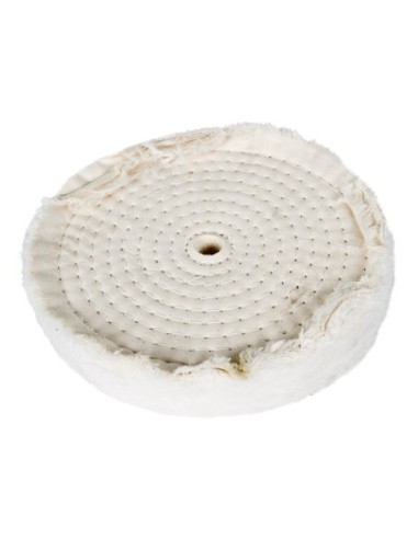 Disco pulido franela blanco 200x25x16mm | DSMPSF Holzmann