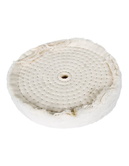 Disco pulido franela blanco 200x25x16mm | DSMPSF Holzmann