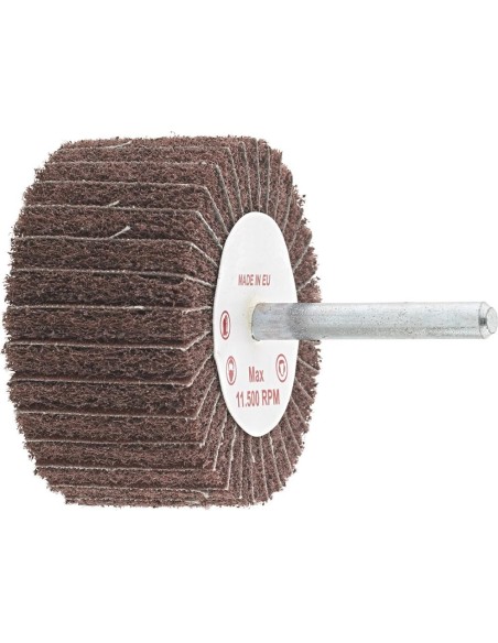 Abanico lijador de vellónØ vástago 6mm 80x50mm K60FORMAT