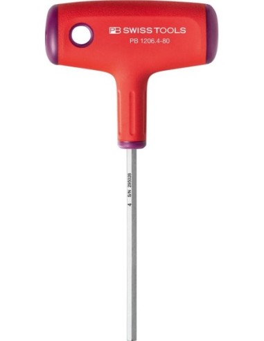 Destornillador mango en T4x80mm PB Swiss Tools