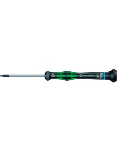 Destornillador de electrónica hembra hex con cabeza esférica 2mm Wera