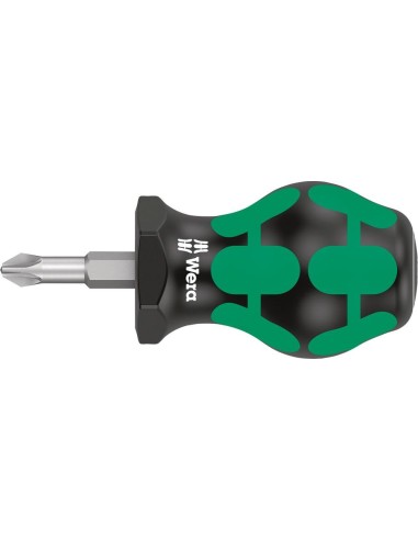 Destornillador Stubby PZ02x 25mm Wera
