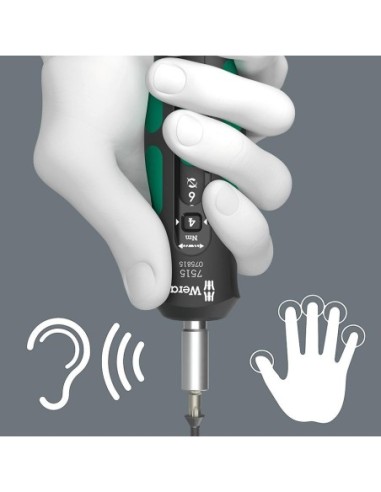 Destornillador dinamométrico 2-6Nm Safe-Torque Speed Wera