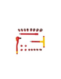 JUEGO LLAVES VASO AISLADOS VDE 1/2 20 PIEZAS 2