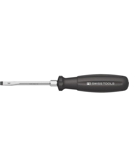 Destornillador 8102 Plano6,5x1 x200mm Capuch imp. PB SwissTools