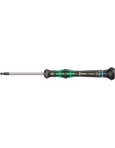 Destornillador de electrónica hembra hex con cabeza esférica 3mm Wera