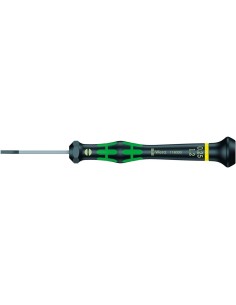 Destornillador plano de electrónica 1,2x0,25x40mmWera