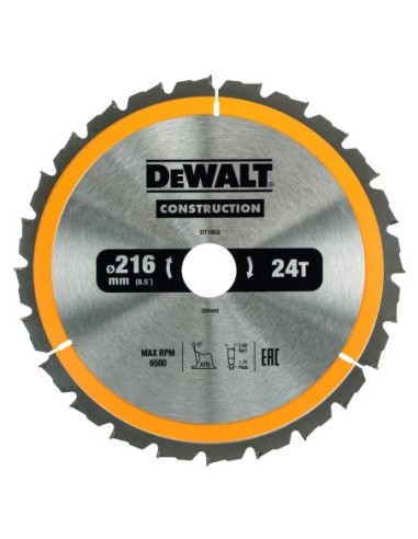 DT1952-QZ - Hoja para construcción 216x30mm 24D