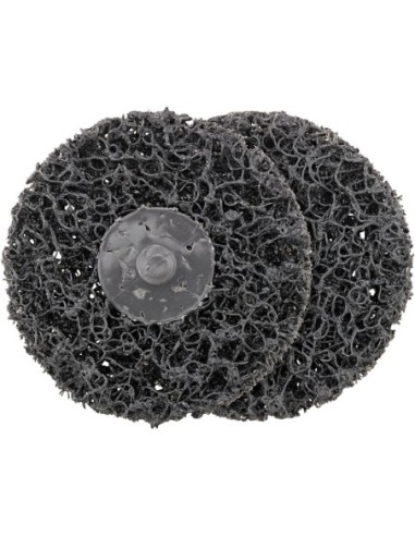 Disco de limpieza grueso ROLOC 76,2mm crs negro