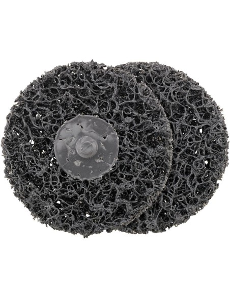 Disco de limpieza grueso ROLOC 76,2mm crs negro