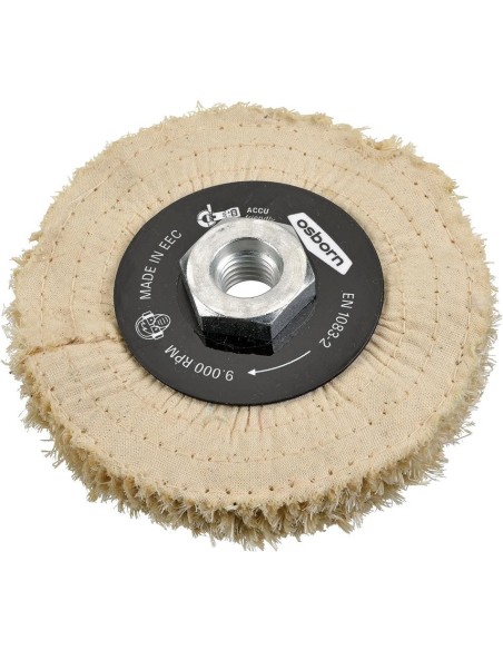 Disco de pulido Sisal 100mm osborn