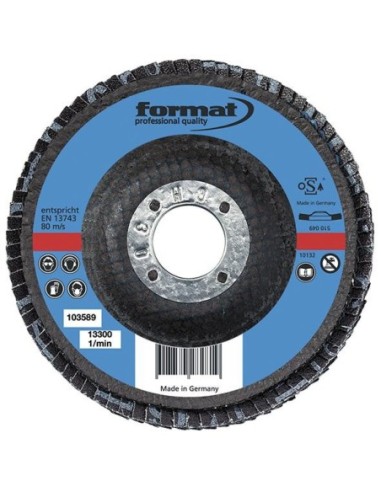 Plato disco laminas 12grados convexo 115mm K40