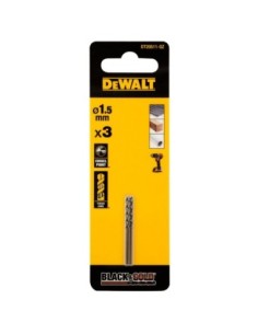 DT20511-QZ - 3 Brocas Black&Gold 1.5mm