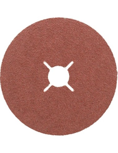 Disco abrasivo de fibra corindón 125mm K120 VSM