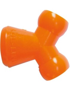 Empalme en Y 2 pzas para tubo refrigerante 1/4 LOC-LINE