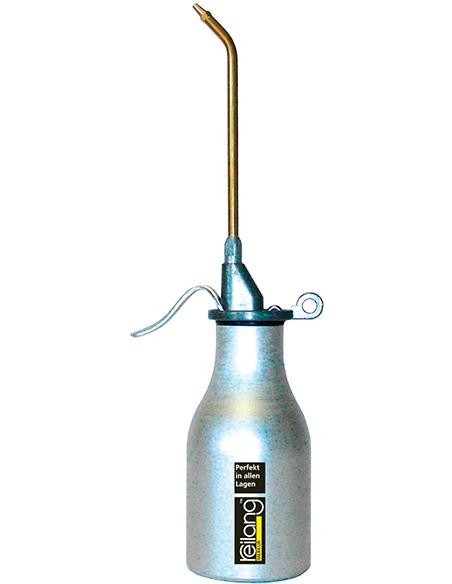 Aceitera Merkur con bombadoble aluminio contenido nominal 500ml reilang