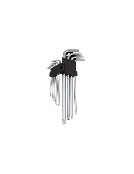JUEGO LLAVES TORX LARGAS T10-T50 09 PZS