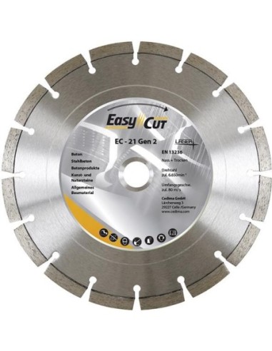 Disco corte de diamante EC-21.2 125x2,1x12x22,23mm CEDIMA