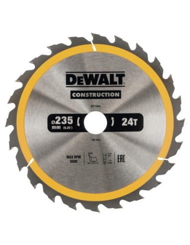 DT1954-QZ - Hoja para construcción 235x30mm 24T