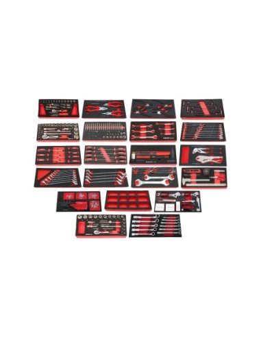 CARRO HERRAMIENTAS 14 CAJONES 354 PIEZAS