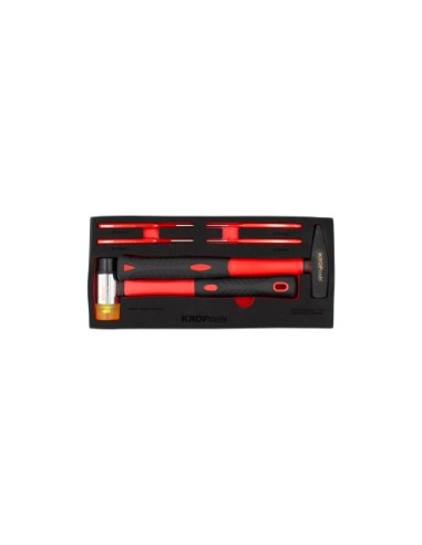MÓDULO MARTILLOS PLUMA Y NYLON CON BOTADORES 6 PZS