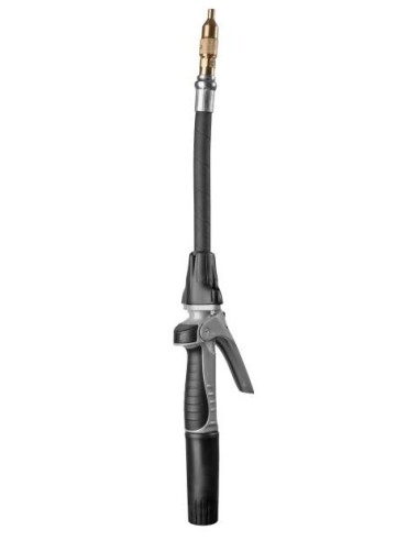PISTOLA DE CONTROL PA40, 40 L/MIN, EXTENSIÓN FLEXIBLE, MANUAL 1/4 VUELTA PUNTA FINA (Ø 8 MM)