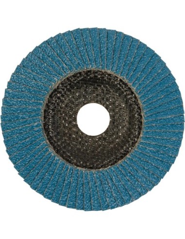 Plato de disco abrasivo de láminas tejido vidrio convexo 125mm K40
