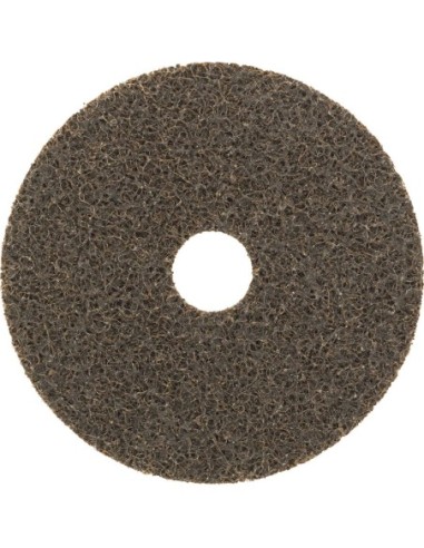 Disco abrasivo velcro vellón 125mm grueso marrón
