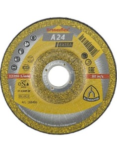 Disco desbaste acodado A24 Extra 115x6mm KLINGSPOR