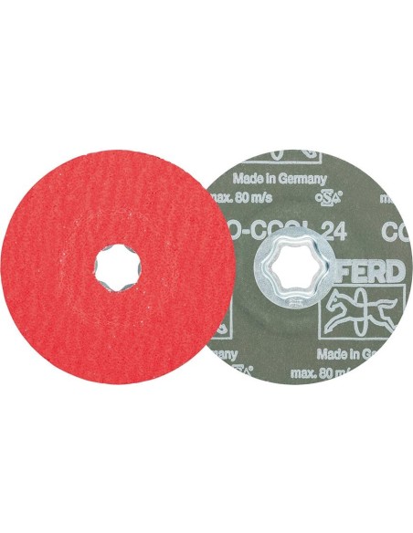 Disco abrasivo fibra CC-FS CO-COOL 125mm K24 PFERD
