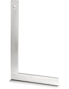Escuadra de cerrajero contope galvanizada 200x130mm