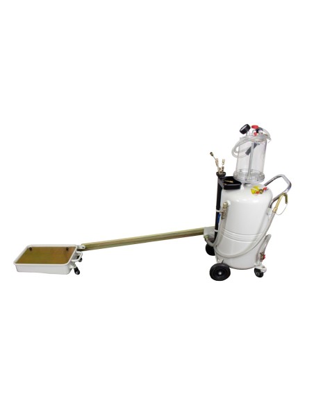 ASPIRADOR ACEITE PANTOGRAFO CON VISUALIZADOR 90L
