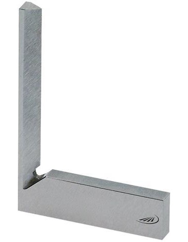 Escuadra de bordes biselados GG00 DIN875/00 templada 40x28mm HP