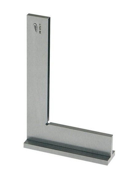Escuadra c/tope DIN875/IB250x165mm inox. HP