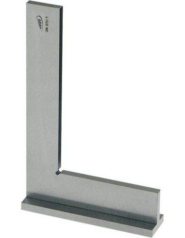 Escuadra c/tope DIN875/IB400x265mm inox. HP