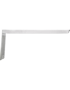 Escuadra carpintero con agujeros de trazar 800x320mm