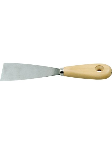 Espátula de pintor con mango madera 40mm HAROMAC